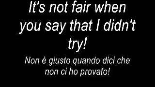 Three Days Grace - Let It Die [TESTO, TRADUZIONE]