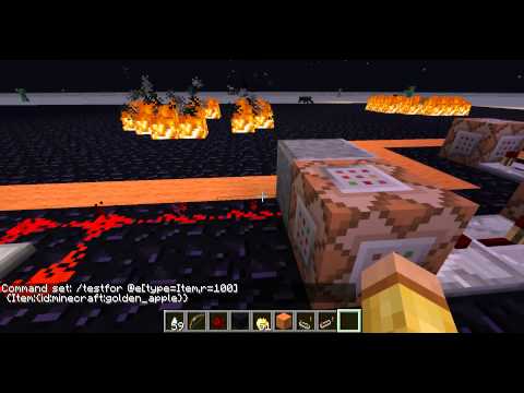 Ring of fire spell! Minecraft /execute creation