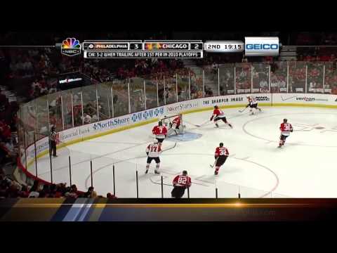 Stanley Cup Finals. Flyers vs Blackhawks (Game 1, 29 may 2010)