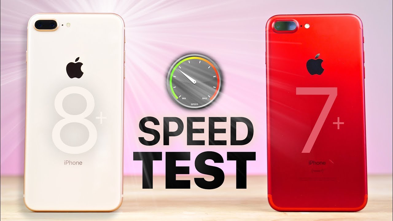 iPhone 8 Plus vs 7 Plus SPEED Test!