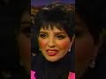 Liza Minnelli about the beginnings of her career and her mother Judy Garland #lizaminnelli