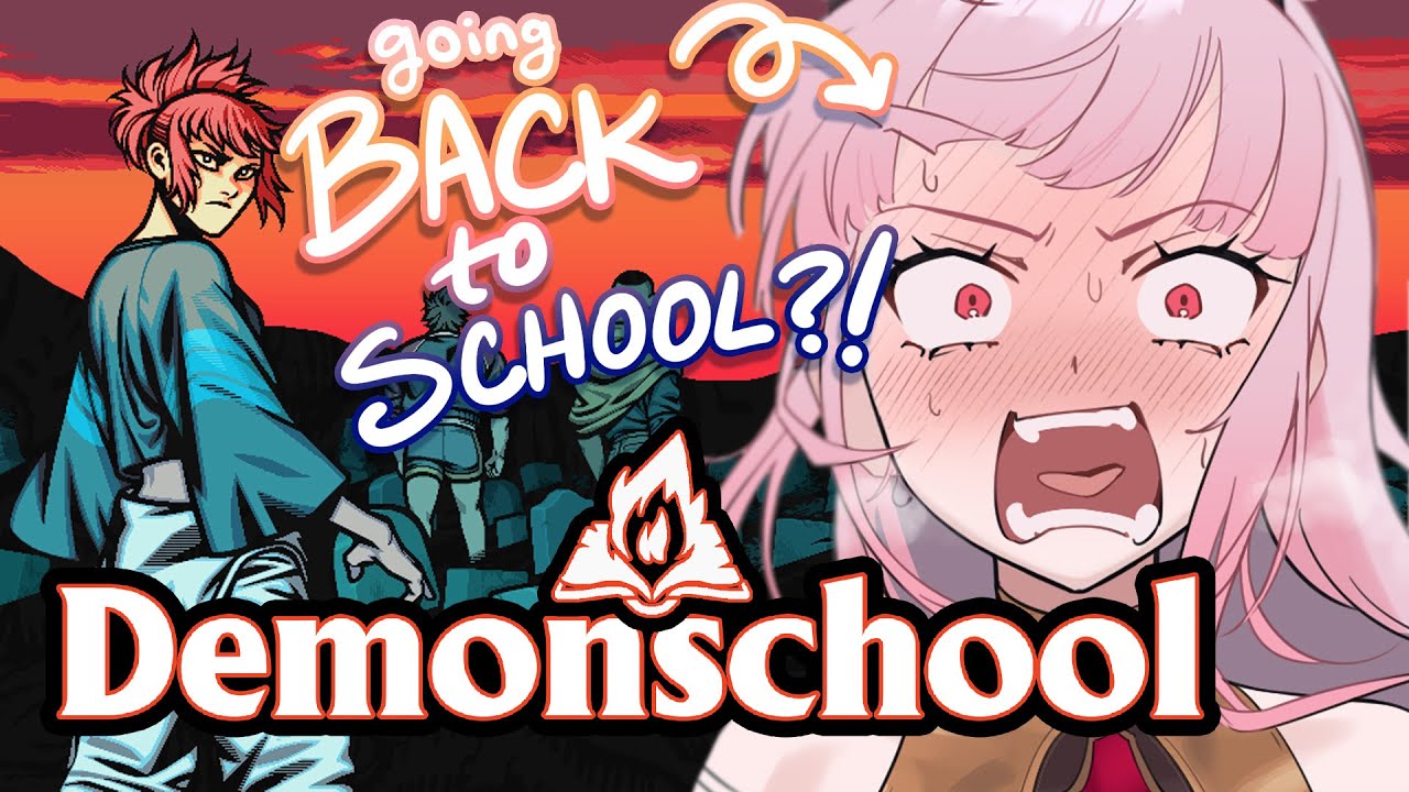 【Demonschool】lover of demons, HATER of SCHOOL... #calliolive #PR