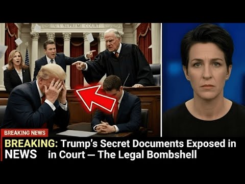 BREAKING: Trump’s Secret Documents Exposed in Court — The Legal Bombshell