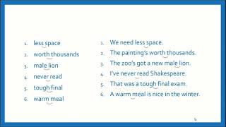 English Pronunciation: Same-Consonant Linking