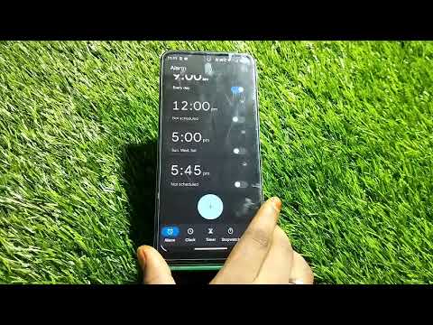 How To Set Alarm In Moto G62, Moto G62 Mein Alarm Set Kaise Karen, Alarm Setting In