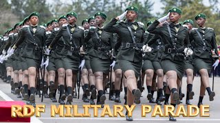 Another colourful military parade by Rwanda Defenc