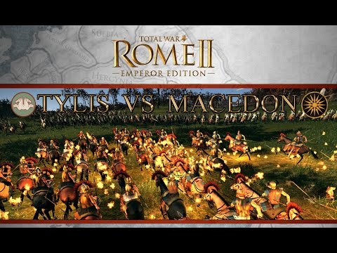 Total War Rome 2: Tylis vs Macedon " This is why I love Raiding Hores"