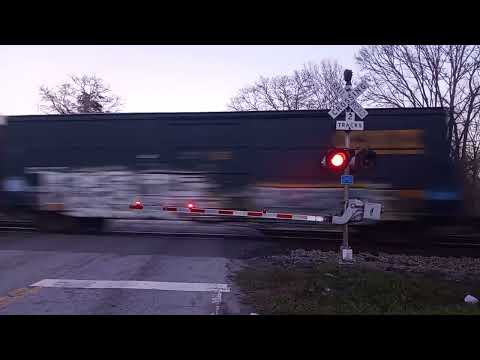 CSX Train L634 Rolls Through Green Pond SC On The CSX A Line