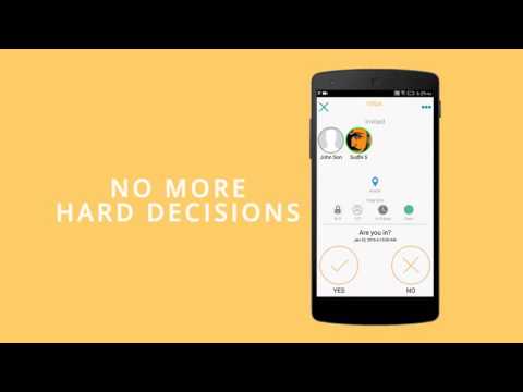 AreYouIn - Event Planner Video