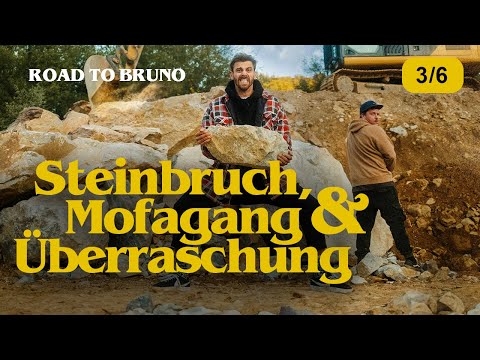 Nachts im Steinbruch & Mofatuning mit Mofakult | Road to Bruno 3/6