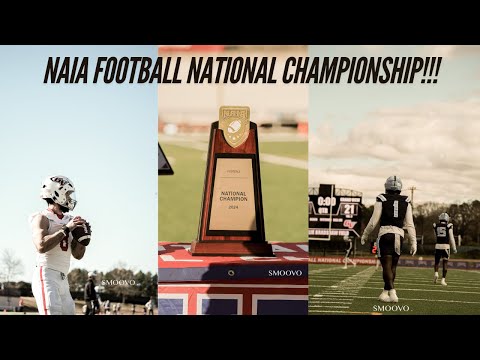 NAIA NATIONAL CHAMPIONSHIP GAME!!! I#1KESIER UNIVERSITY VS.#2 GRAND VIEW UNIVERSITY I #naiafootball