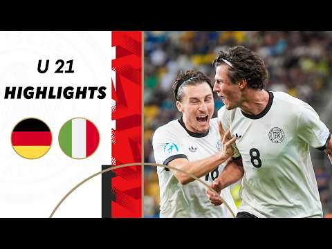 Absolutes Drama, Röhl erlöst uns! | Deutschland vs. Italien 3-2 n.V. | Highlights | U 21 EURO