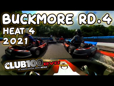 Club100 2021 LW Sprint Rd.4 - Buckmore Park - Heat 4 (12th to 3rd)