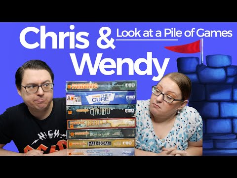 Chris and Wendy Look at a Pile of Pandemic