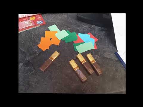 Merci mit Texten basteln