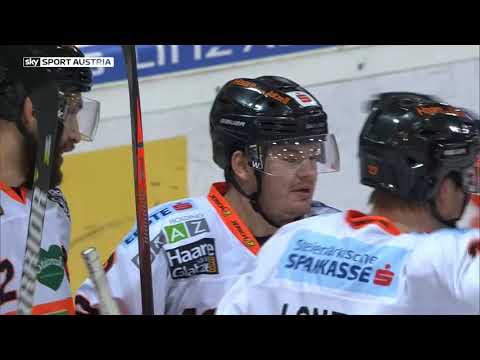 Highlights: EBEL - 30. Runde: EHC LIWEST Black Wings Linz – Moser Medical Graz99ers 4:5 n. SO