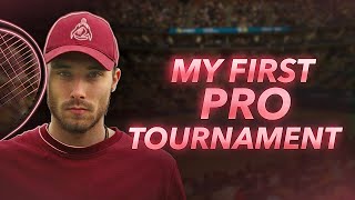 My First Pro Tournament | From 0 to ATP Player