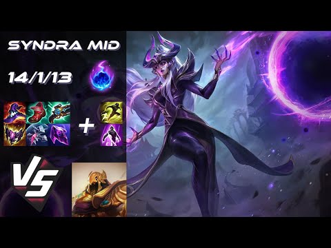 MID Syndra vs Azir - EU Challenger Patch 25.S1.2