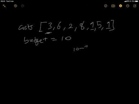 Allocation solution - Google Kickstart Round A 2020