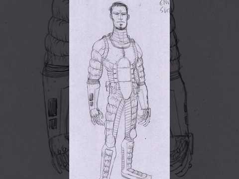 FIRST Character Designs REVEALED: Making Our Own Horror Comic Book #shorts