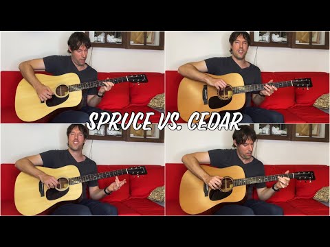Guitar Tone Tuesday: Ep 131 - Spruce Vs. Cedar Topped Dreadnaught Showdown Ft. Eastman Guitars!