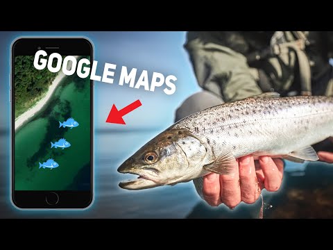 How To Catch More Sea Trout With Google Maps (Chasing Silver)