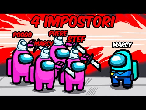 MODALITÀ TUTTI IMPOSTORI SU AMONG US!