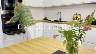 11 Vinegar Hacks that I use for a healthier Life | Slow Living in Milan