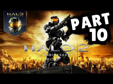 HALO 2 Anniversary Walkthrough Part 10 "Gravemind" (No Commentary)