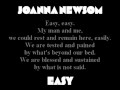 Joanna Newsom - Easy (with lyrics) 