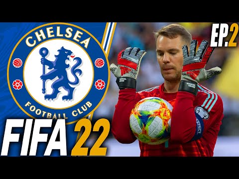 INSANE SWAP DEAL KEPA FOR NEUER!!! 😱 - FIFA 22 MOD Chelsea Career Mode EP2