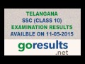 Telangana SSC/10th Class Result 2015.