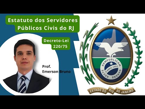 RJ - Estatuto dos Servidores - Arts. 1º a 7º (Dec-Lei 220/75)