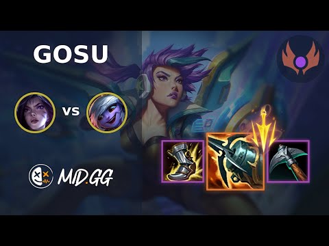 MID.GG: [ Gosu ] Kai'Sa BOT vs Tristana | NA MASTER | LOL Season 2025