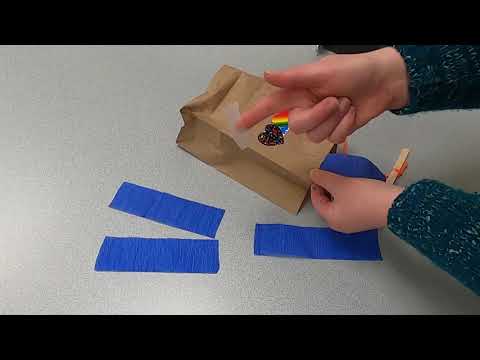 K-5 March Crafty Kids - Paper Bag Kites - 3/1/21