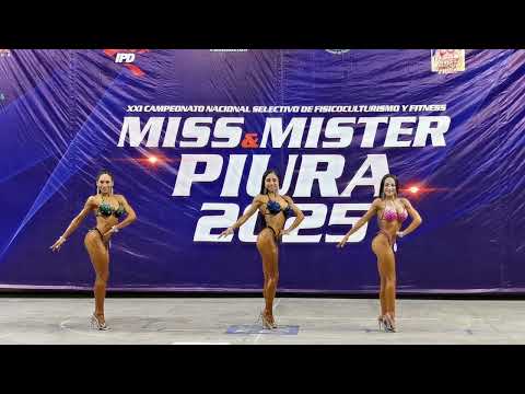 Categoría Bikini Fitness senior hasta 1.58 m. - Miss y Míster Piura 2025