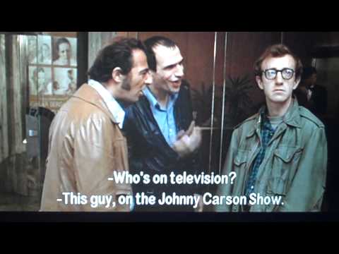 Alvy Singer being recognized