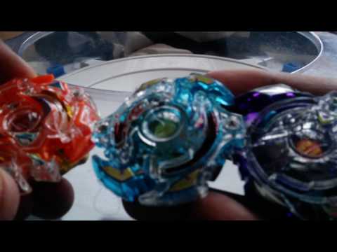 Inferno Ifrit M.L. Vs. Storm Spriggan B.I. Vs. Victory Valkyrie T.U.! (BURST BEYBLADE BROKEN!)