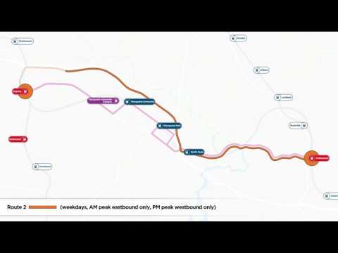 Temporary transport plan: Epping to Chatswood
