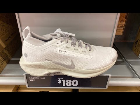 Nike ReactX Pegasus Trail 5 GORE-TEX (Summit White/ College Grey/ Light Bone) - SKU: HQ7494-100