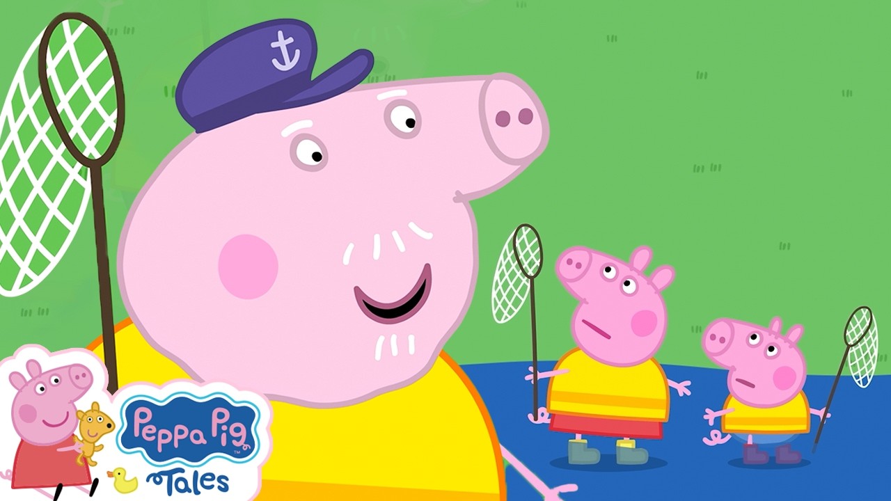 Grandpa's Fishing Trip 🐟 Kids Videos 🐽 Peppa Pig Full Episodes | All New Peppa Pig Tales