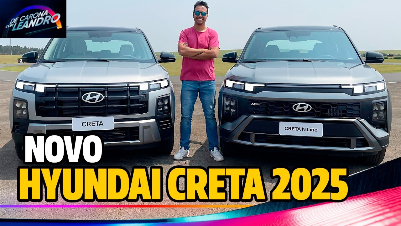 NOVO HYUNDAI CRETA POR R$ 141 MIL, MAS MOTOR DE 193 CV SÓ NA VERSÃO TOP. SAIBA PREÇOS E VERSÕES