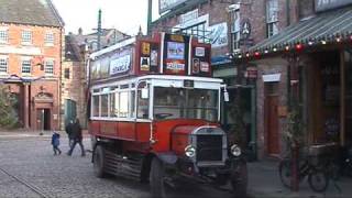 preview picture of video 'On the Buses, (and Trams) -  Beamish Style.'