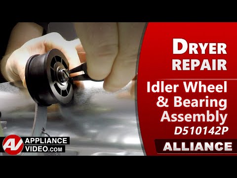 Speed Queen Dryer - Noisy During Operation - Idler Wheel Repair
