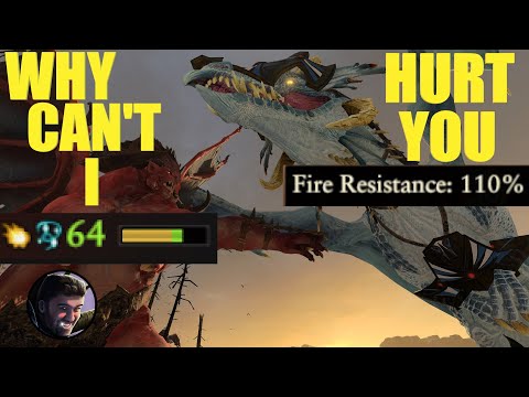 Bringing Fire Attacks to an Imrik fight is futile