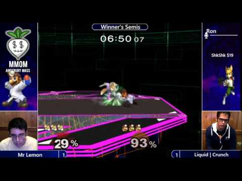 Liquid | Crunch (Fox) vs Mr Lemon (Dr Mario) - MMOM71 WSF