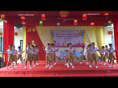 Nhảy: Nhớ ơn thầy cô - Học sinh lớp 4A3 biểu diễn