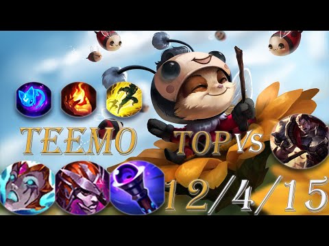 Teemo Vs Darius Top. Insane Poke Early Game Turns Into One-Shot Later. League Of Legends