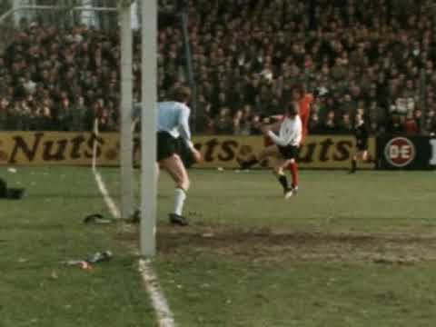 Goal! Dick van Dijk. 06.02.1972. NAC - Ajax