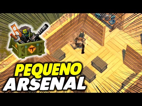ACHEI UM PEQUENO ARSENAL NA BASE FÁCIL DA INVASÃO - Last Day On Earth